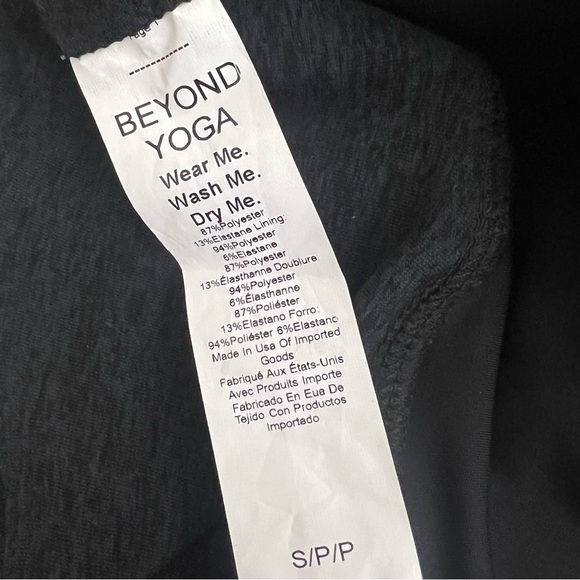 Beyond Yoga black Spacedye Refocus Dress Size Small Darkest Night spacedye black - Picture 9 of 10